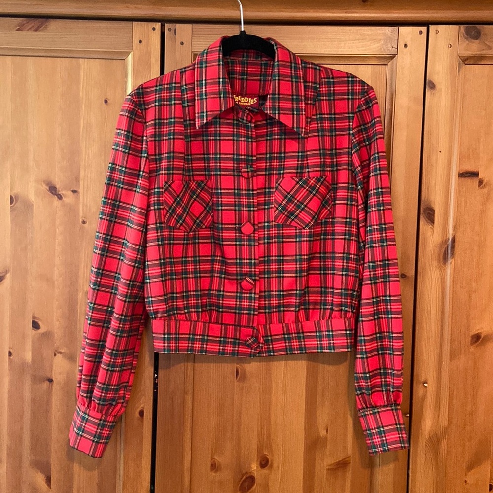 Freddies of Pinewood Plaid Shirt Jacket